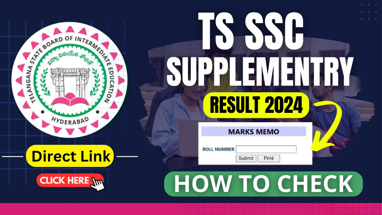 TS SSC Supply Results 2024, Result date, Direct link to Download Score